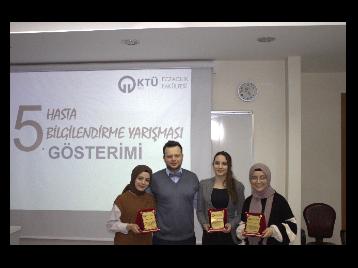 KTÜ Eczacılık Fakültesi 5. Hasta Bilgilendirme Yarışması Gerçekleştirildi.