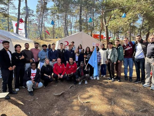 International Students Participated in the UNI-DOKAP Amasya Camp