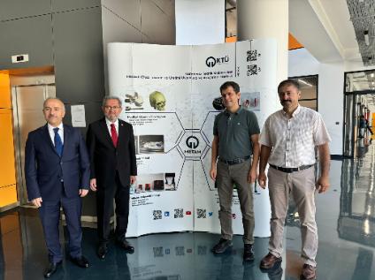 Visit to our Center from Ankara University Rectorate