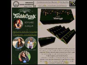 Çikolata Kutusu Tasarım Atölyesi kazananları belirlendi.