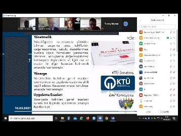 KTÜ Bap Bilgilendirme Semineri Yapıldı.