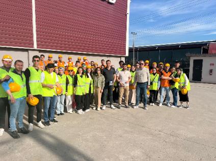 Factory Field Visit was realized in Ordu Province within the scope of Laminated Wood Materials and Quality Control Courses