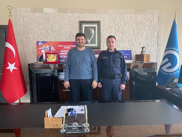 İlçemiz Jandarma Komutanından iade-i Ziyaret