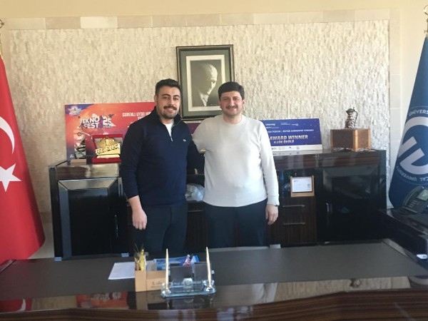 Mezun Öğrencimizden Ziyaret