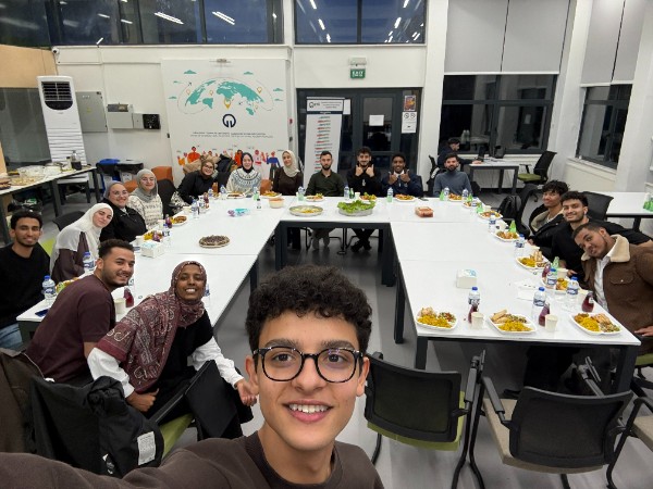 International Students Gathered for Iftar Dinner