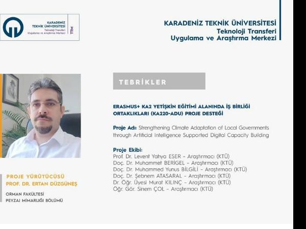 KTÜ YBS Öğretim Üyelerinin Yer Aldığı Erasmus+ Projesi Desteklenmeye Hak Kazandı
