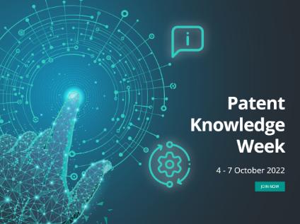 Patent Knowledge Week, Online Etkinlik, 4 -7 Ekim 2022