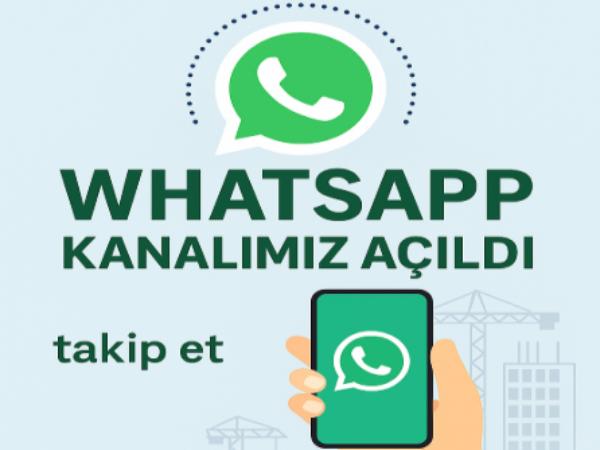 KTÜ İnşaat Mühendisliği Bölümü Whatsapp Kanalı Erişime Açılmıştır