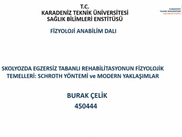 Fizyoloji Anabilim Dalı Tezli Yüksek Lisans Programı Seminerleri