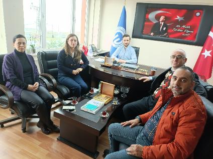 Arsin Meslek Yüksekokulu Yönetimi ve Akademik Personeli Ziyaret Ettik

