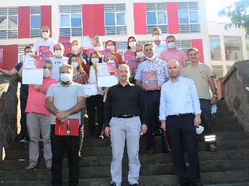 İdari Personelimize Gösterdikleri Başarıdan Dolayı Teşekkür Belgeleri Verildi.