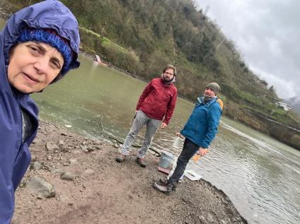 Winter Sampling is in Progress