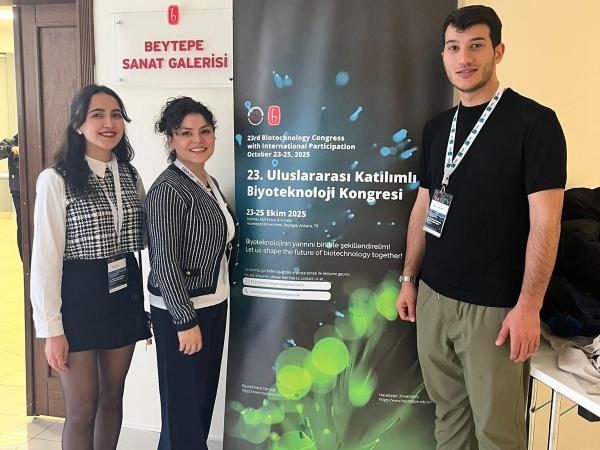 Bölümümüzden Uluslararası Katılımlı 23. Biyoteknoloji Kongresi'ne Katılım
