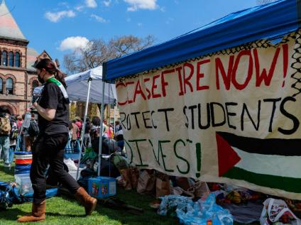İsrail Zulmü, ABD'deki Üniversiteleri de Ayağa Kaldırdı!