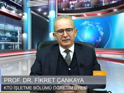Bölümümüz Öğretim Üyesi Prof. Dr. Fikret ÇANKAYA KTÜ TV Gündem Özel Programına Katıldı