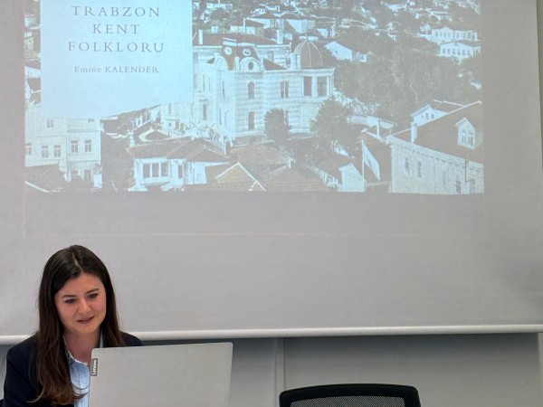 Bölümümüz Araştırma Görevlisi Emine Kalender'in Doktora Tez Savunması