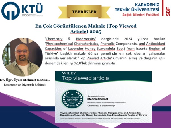 En Çok Görüntülenen Makale (Top Viewed Article) 2025