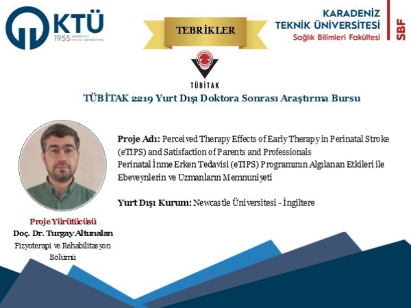 Akademisyenimizin Yurt Dışı Araştırma Projesi TÜBİTAK Tarafından Desteklenmeye Hak Kazandı