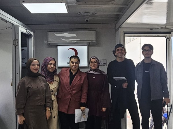 Kızılay Kan Bağışı Kampanyasına Hemşirelik Bölümü Öğretim Elemanları ve Öğrencilerinden Destek