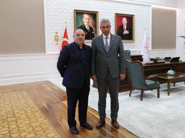 Sağlık Bakanımız Sayın Memişoğlu'na Ziyaret
