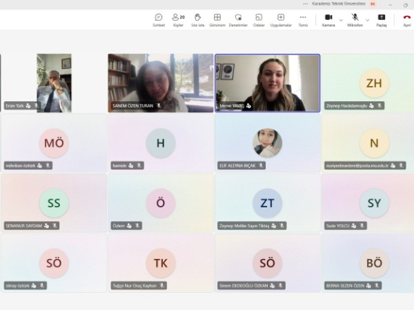 Kentlerde İklim Değişikliği Kaynaklı Risk Düzeyinin Haritalanması ve Değerlendirmesi Konulu Seminer Gerçekleştirilmiştir