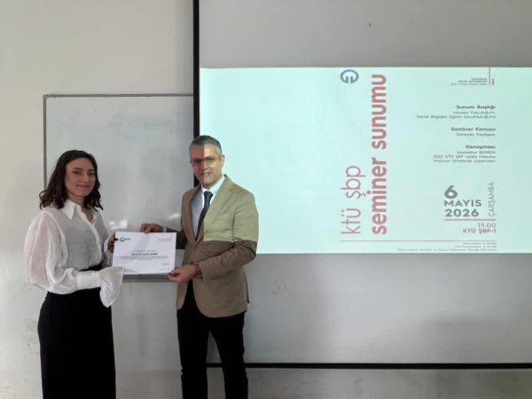 Mesleki Yolculuğum Teknik Bilgiden Eğitim Sorumluluğuna Konulu Seminer Gerçekleştirilmiştir