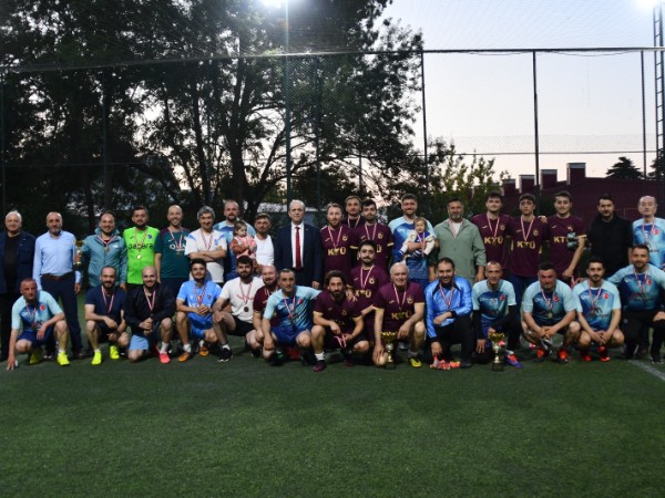 KTÜ 44. Spor Şölenleri İdari ve Akademik Personel Minyatür Futbol Turnuvası Tamamlandı