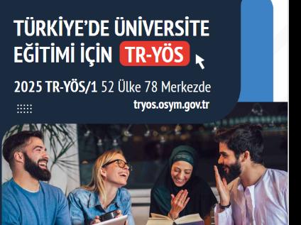 TR-YÖS Sınavı Duyurusu