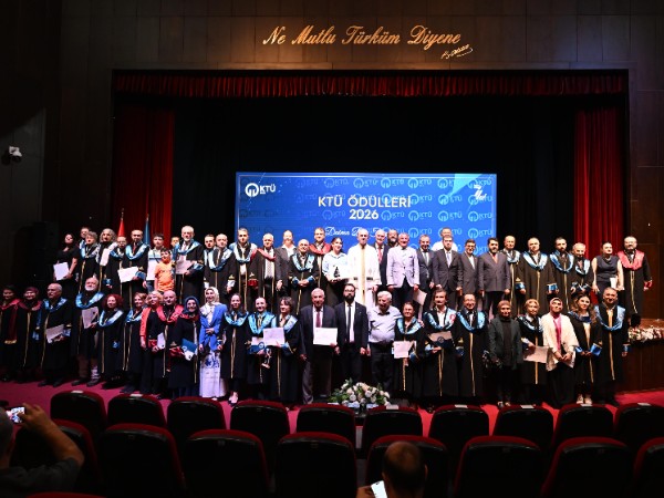 "KTÜ 2026 Ödülleri" Takdim Töreni Düzenlendi