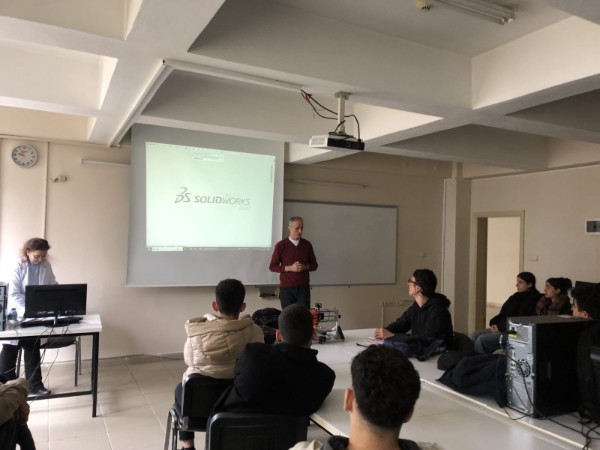 Alpharms Savunma Sanayi Çalışanından Öğrencilerimize Tecrübe Aktarımı