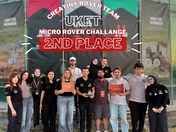 Creatiny Rover Takımımızdan Micro Rover Challenge'da İki Büyük Ödül!