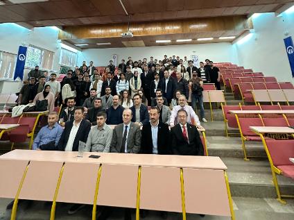 TCDD Genel Müdürü Ufuk Yalçın ile Kariyer Söyleşisi Gerçekleştirildi
