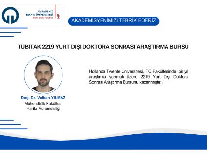 Yurt Dışı Doktora Sonrası Araştırma Bursu


