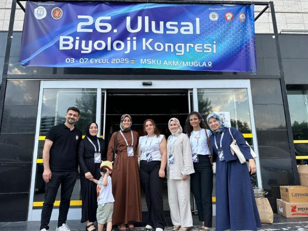 Bölümümüzden 26. Ulusal Biyoloji Kongresi'ne Katılım