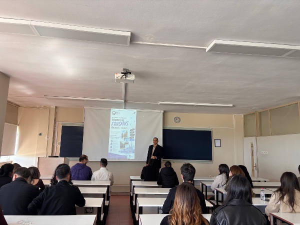 Bölümümüz Öğrencilerine Erasmus Bilgilendirme Toplantısı Gerçekleştirilmiştir