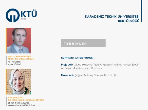 Üniversitemiz Akademisyenlerinin Üniversite İş Dünyası İş Birliğine Katkısı