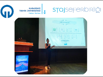 T.C. Cumhurbaşkanlığı Staj Seferbirliği Programı Kapsamında Etkili Sunum Teknikleri konulu eğitim gerçekleştirildi.