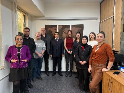 Slovakya'da Bulunan University of Presov'dan Üniversitemize Erasmus+ Personel Hareketliliği Kapsamında Ziyaret