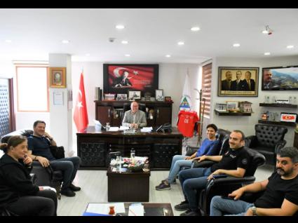Heyelan UYG-AR, Artvin Belediyesi'ni Ziyaret Etti