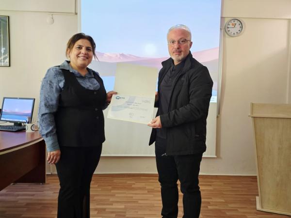 Karayolları 10. Bölge Müdürlüğü'nden Dr. Neşe Kılıç, Bölümümüzde Seminer Verdi