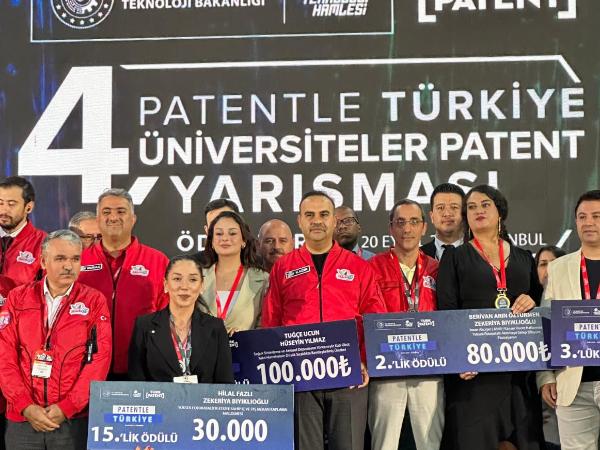 Fakültemize "Patentle Türkiye Yarışması"ndan İki Ödül Birden!