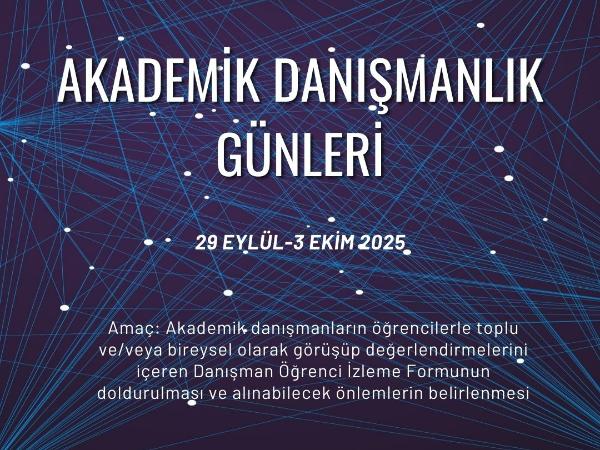 KTÜ MBG'de Akademik Danışman Günleri Gerçekleştirildi