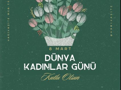 Bölüm Personelimize Anlamlı 8 Mart Kutlaması