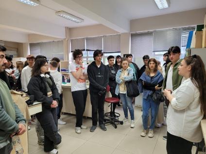 Zehra Şelale Anadolu Lisesi Öğrencileri Bölümümüzü ziyaret etti.