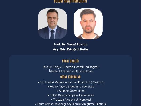 Bölümümüz Araştırmacılarının Yer Aldığı TAGEM Destekli "GEN-KARADENİZ" Projesi