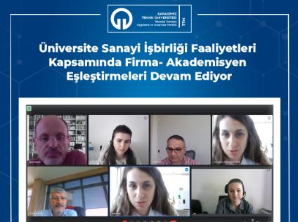 Üniversite Sanayi İşbirliği Faaliyetleri Kapsamında Firma- Akademisyen Eşleştirmeleri Devam Ediyor!