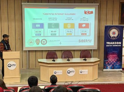 "Temel Siber Güvenlik, Bilişim Suçları, Sosyal Medya ve İnternet Dolandırıcılıkları" Eğitimi Düzenlendi