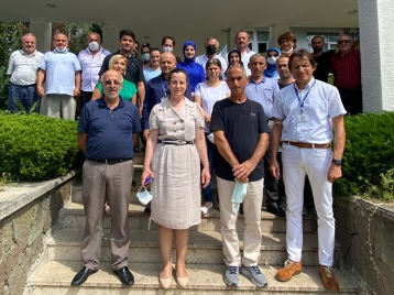 Emekli olan personelimiz Mustafa ERGÜL için veda töreni düzenlendi