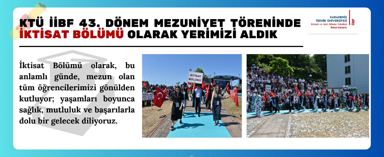 İktisat Mezuniyet 2025