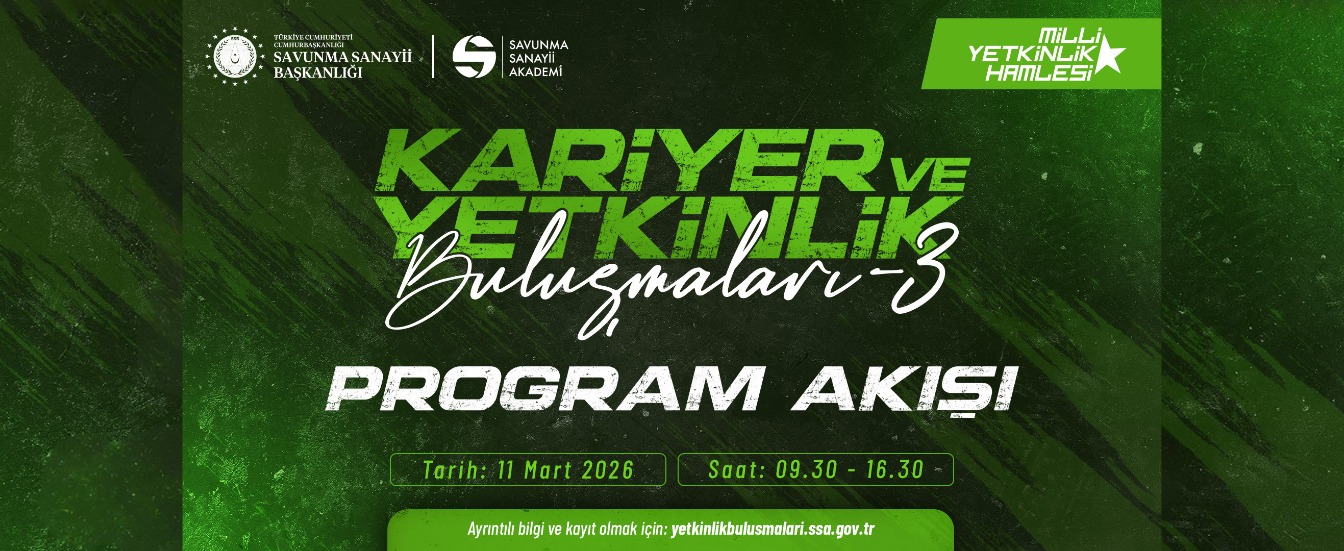 Kariyer ve Yetkinlik Buluşmaları-3 BAŞLIYOR!